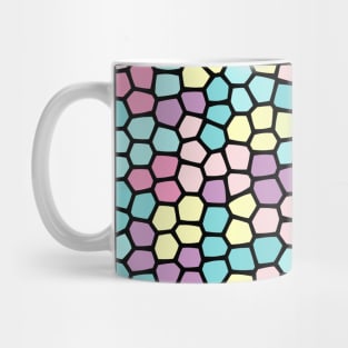 Painted Glass Of Pastel Colors Mug